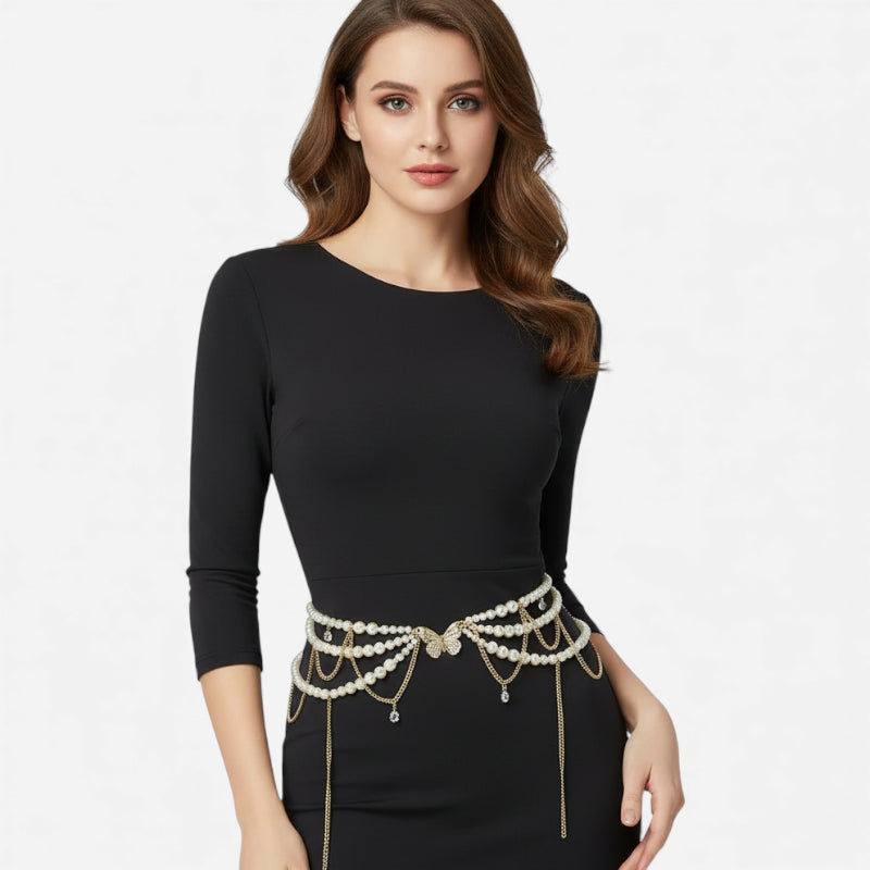 Ceinture En Perles - 110 cm