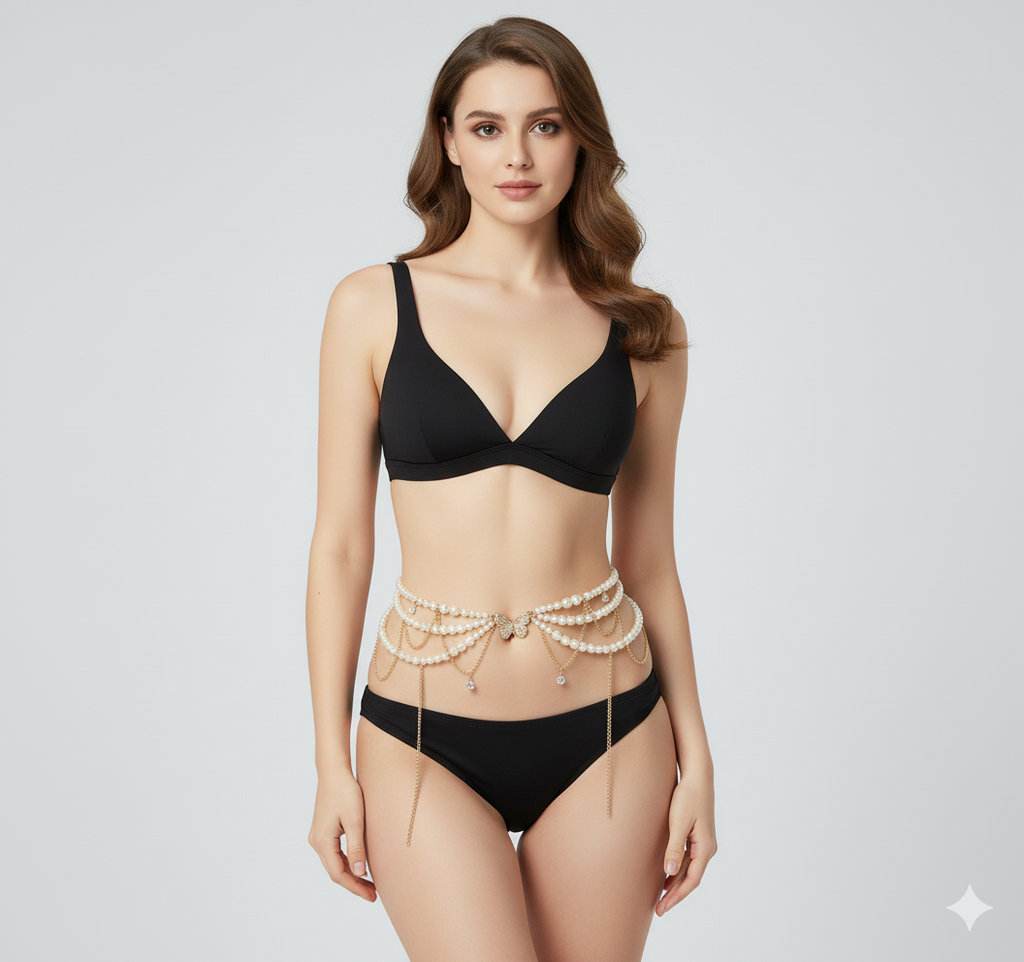 Ceinture En Perles - 110 cm