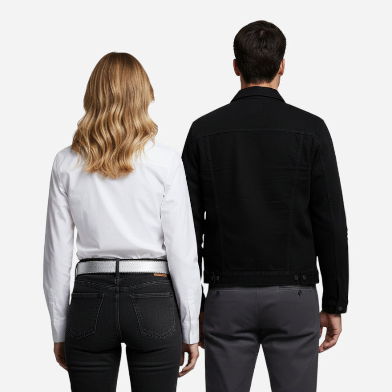 Ceinture Cuir Véritable Gris Boucle Argentée Cowboy Western Femme et Homme