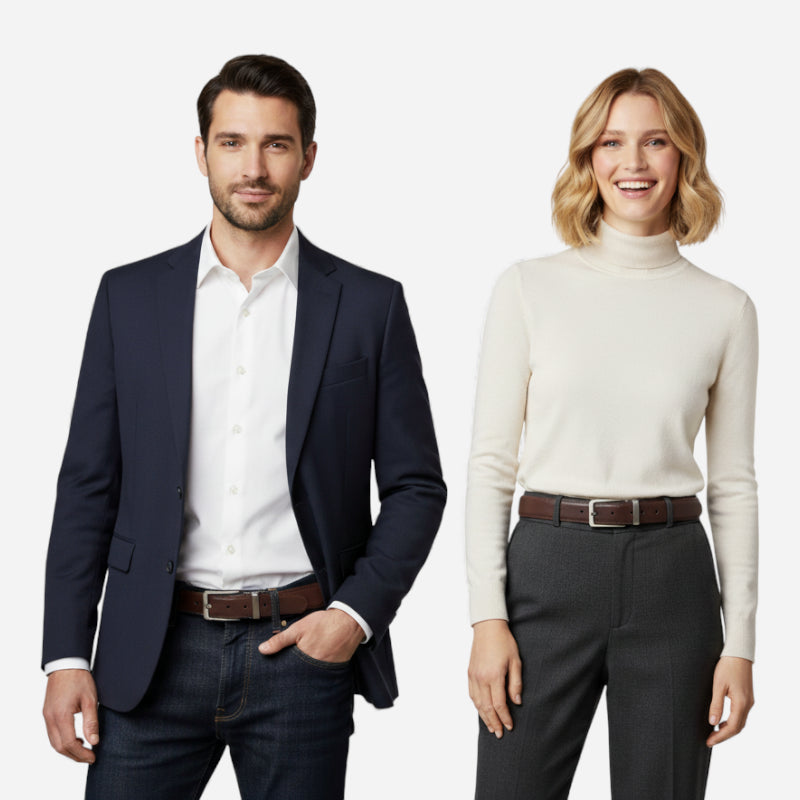 Ceinture Cuir Réversible Homme - Réversible 2 en 1