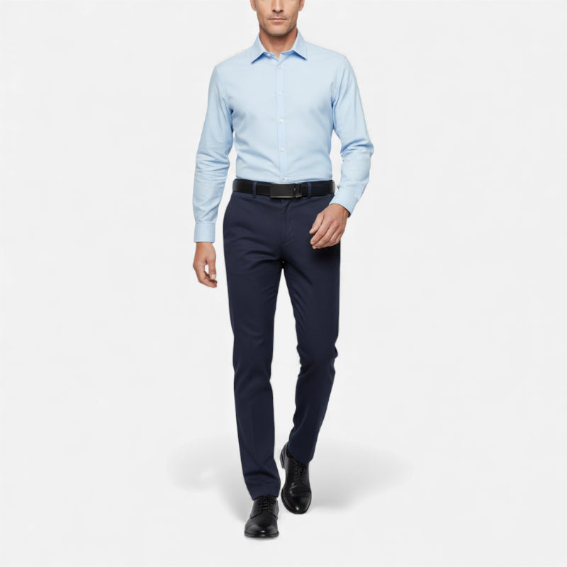 Ceinture En Cuir Noir Automatique Homme