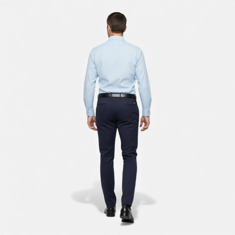 Ceinture En Cuir Noir Automatique Homme