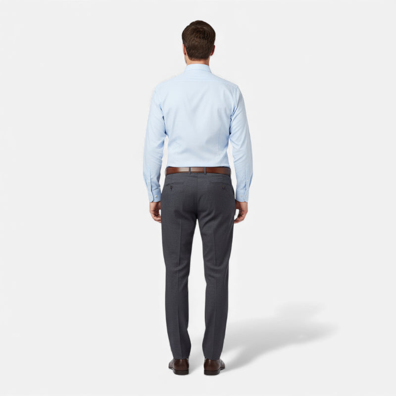 Ceinture Cuir Marron Foncé Automatique Homme