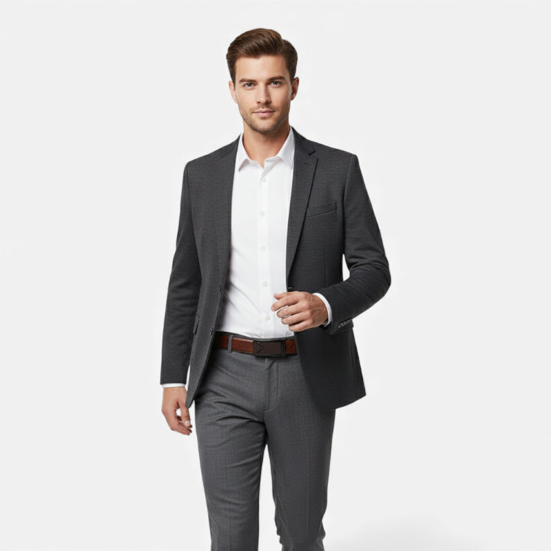 Ceinture Cuir Marron Vintage