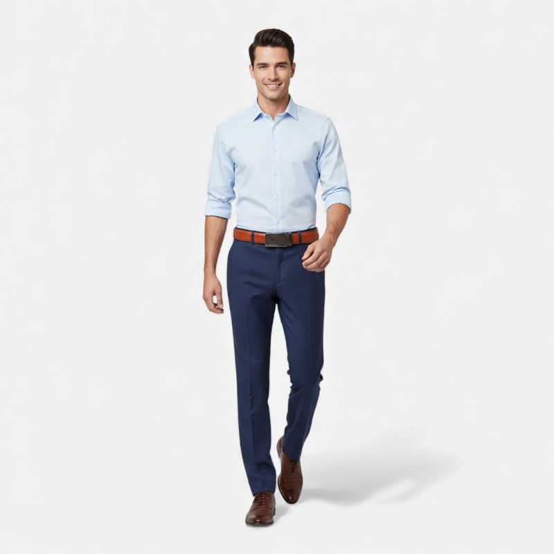 Ceinture Cuir Camel Automatique Homme