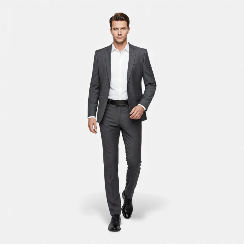 Ceinture Cuir Noir Vintage Automatique Homme