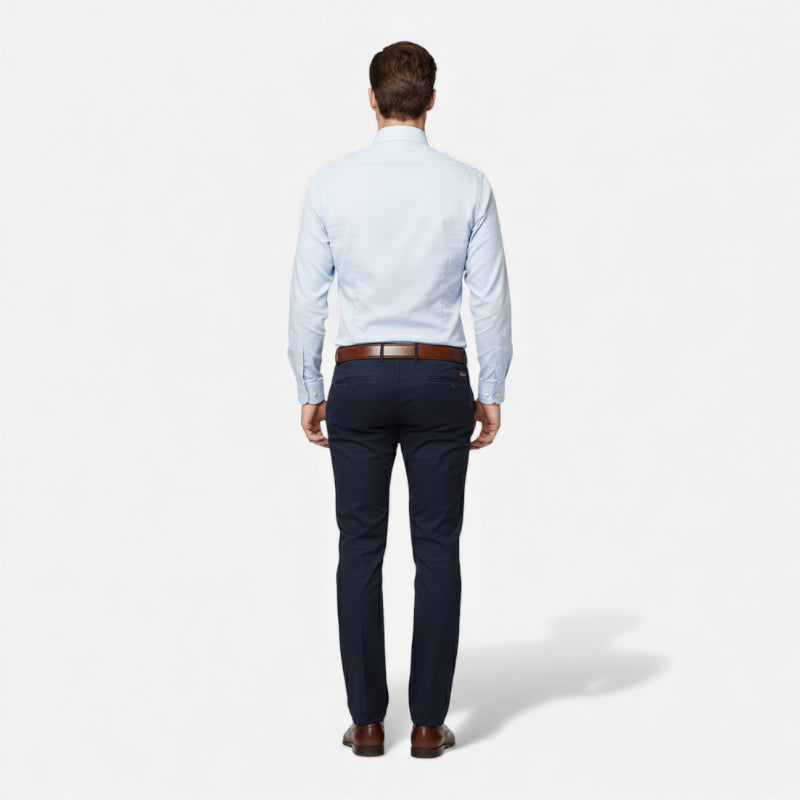 Ceinture Cuir Marron Vintage Homme