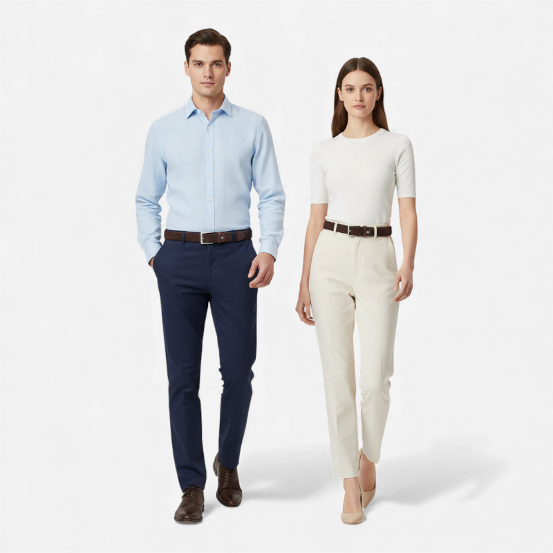 Ceinture Tressée Bordeaux