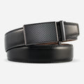 Ceinture En Cuir Noir Automatique Homme