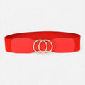 Ceinture Large Femme Rouge