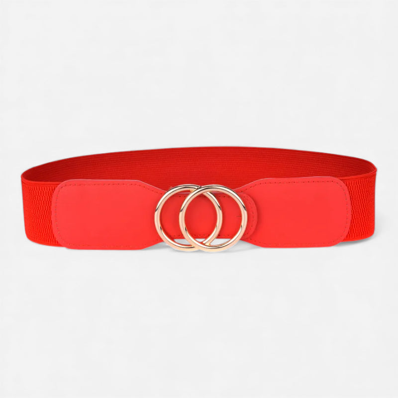 Ceinture Large Femme Rouge
