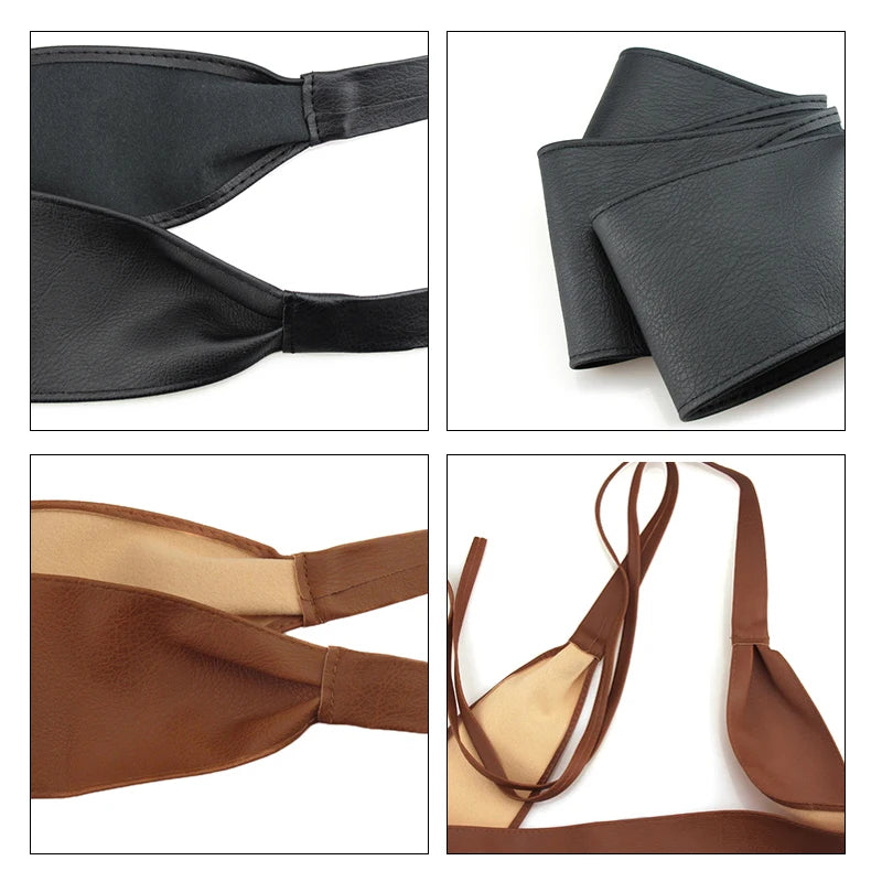 Ceinture Femme Large À Nouer