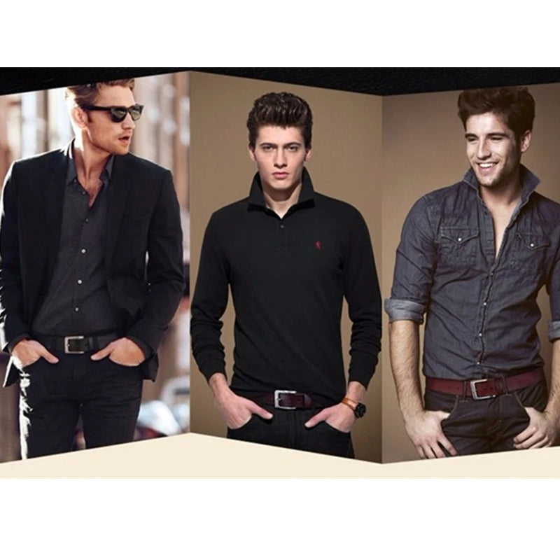 Ceinture Cuir Marron Foncé