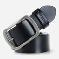 Ceinture En Cuir Noir Pour Homme