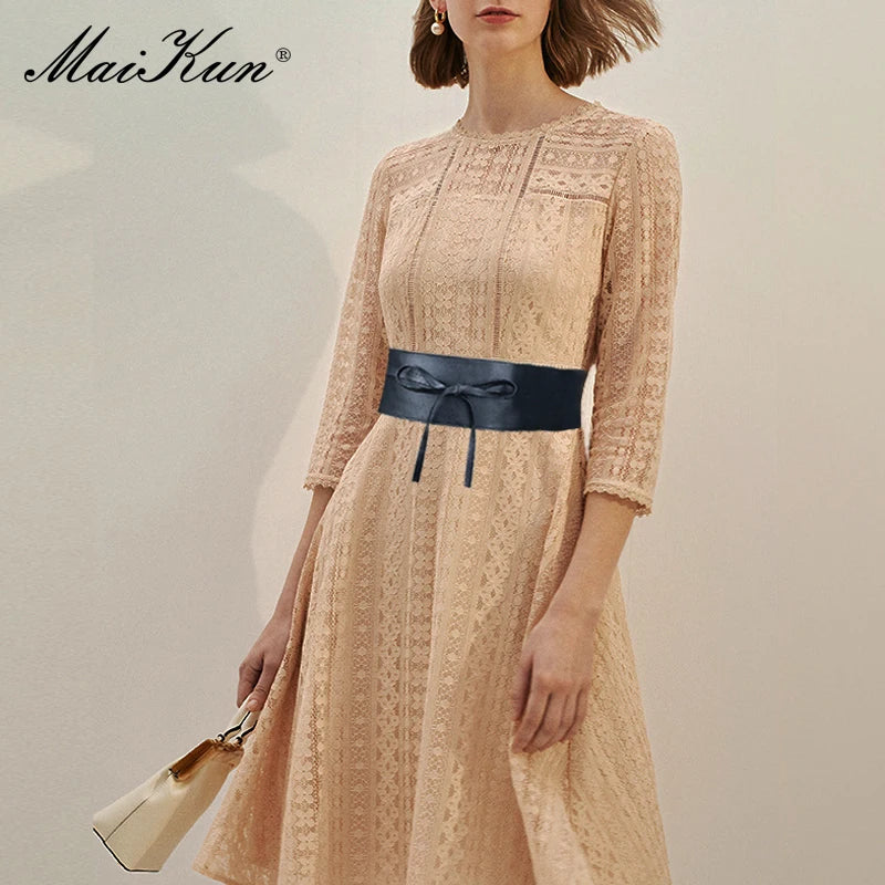 Ceinture Femme Large À Nouer