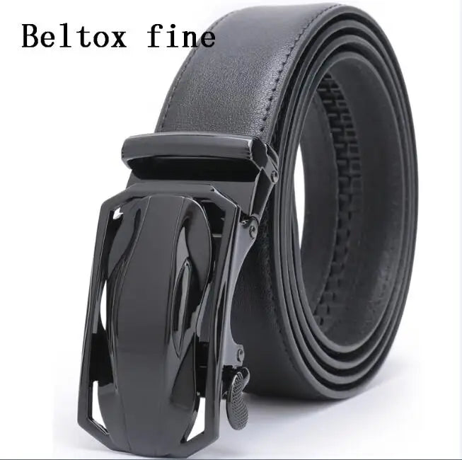 Ceinture Noire Vernis Homme