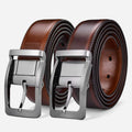 Ceinture Cuir Marron Réversible Homme - Réversible 2 en 1