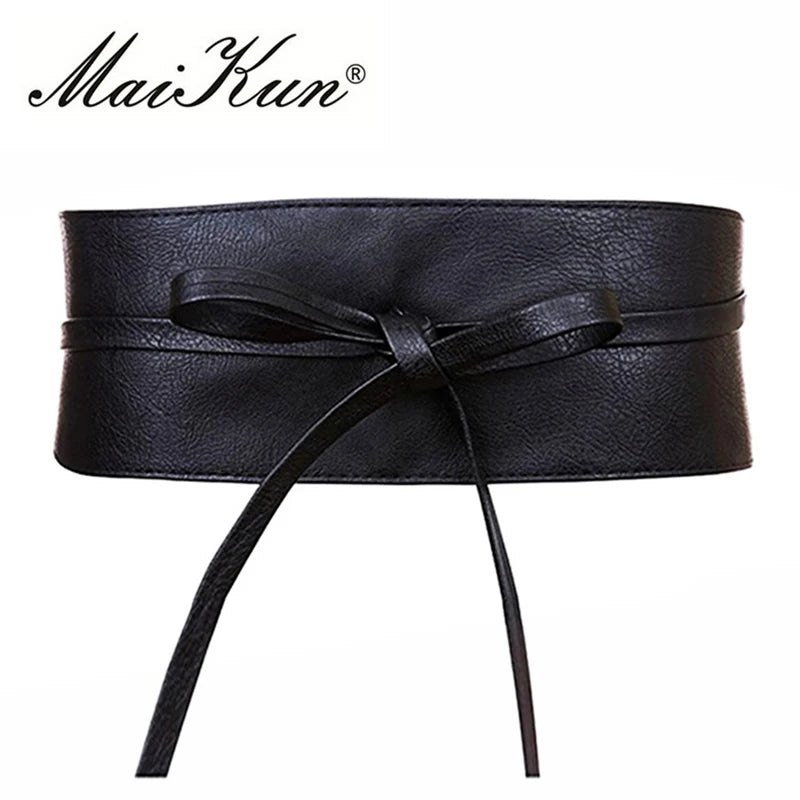 Ceinture Femme Large À Nouer