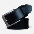 Ceinture En Cuir Noir Homme