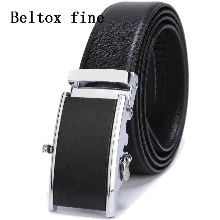 Ceinture Noire Vernis Homme
