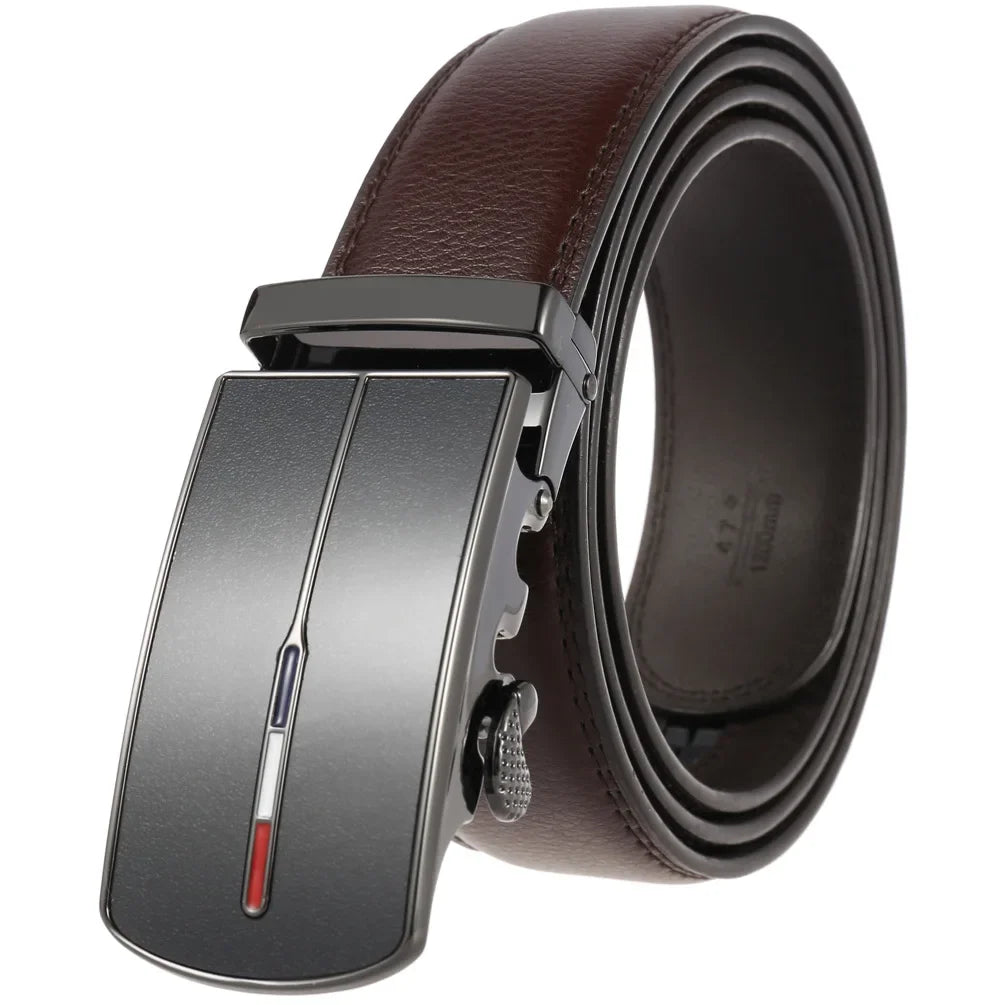 Ceinture Marron Foncé Automatique Homme