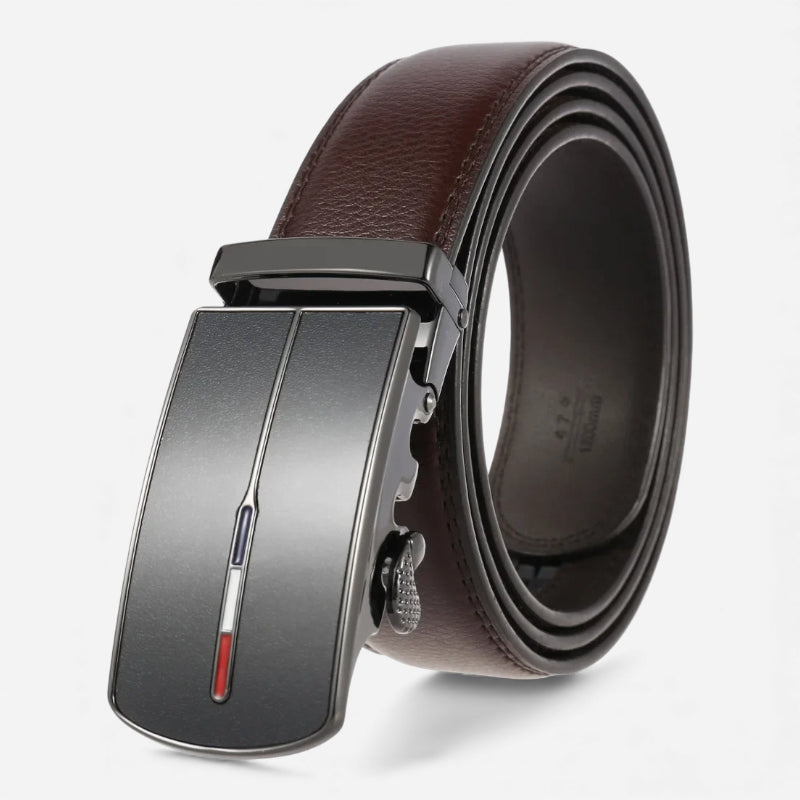 Ceinture Marron Foncé Automatique Homme