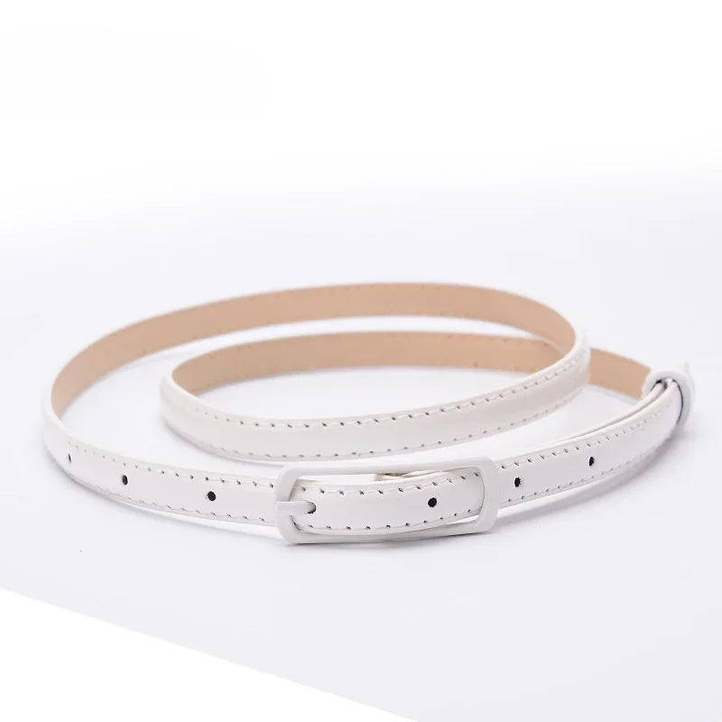 Ceinture Cuir Fille - Ajustable