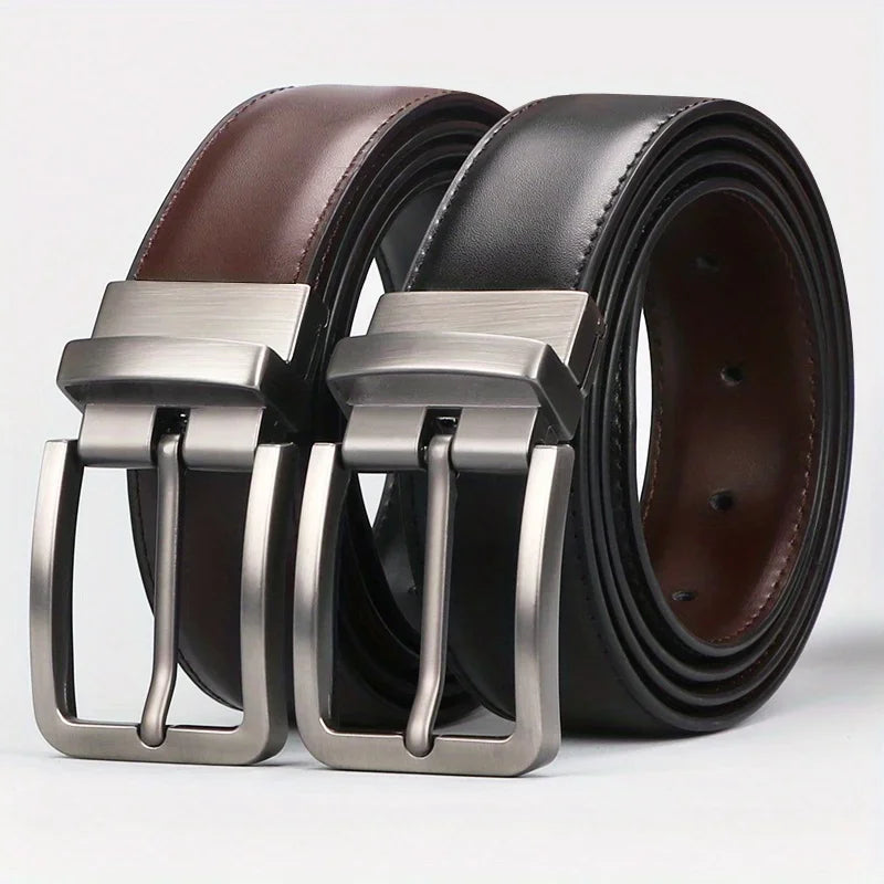 Ceinture Cuir Réversible Homme