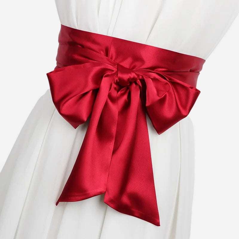 Ceinture Foulard Rouge