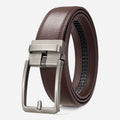 Ceinture En Cuir Marron Automatique Pour Homme