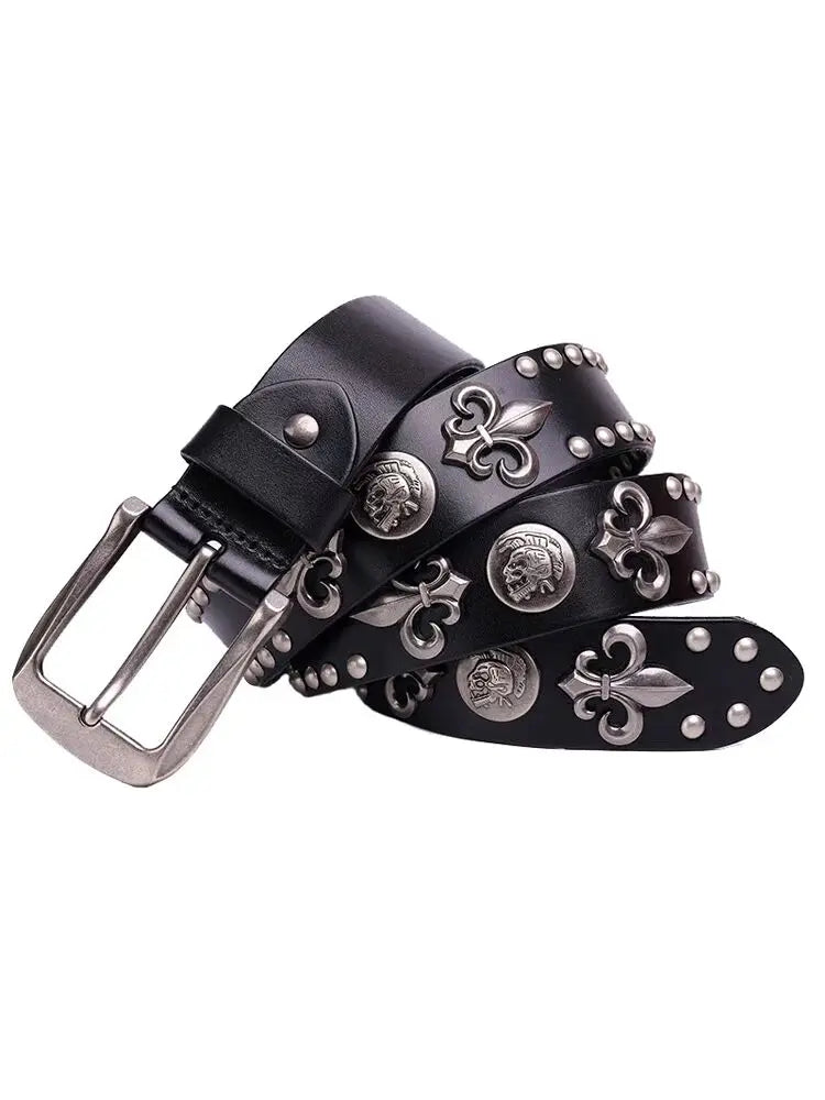 Ceinture Cuir Western