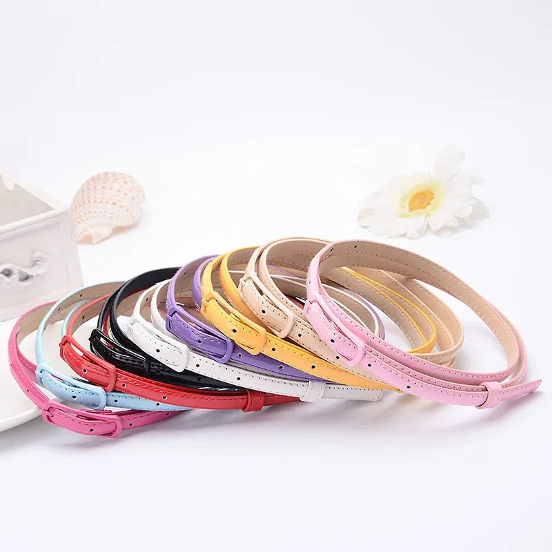 Ceinture Cuir Fille - Ajustable