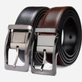 Ceinture Homme Cuir Réversible Noir Marron - Réversible 2 en 1