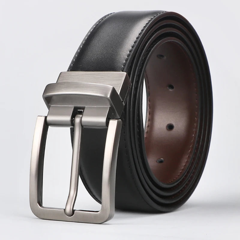 Ceinture Cuir Réversible Homme