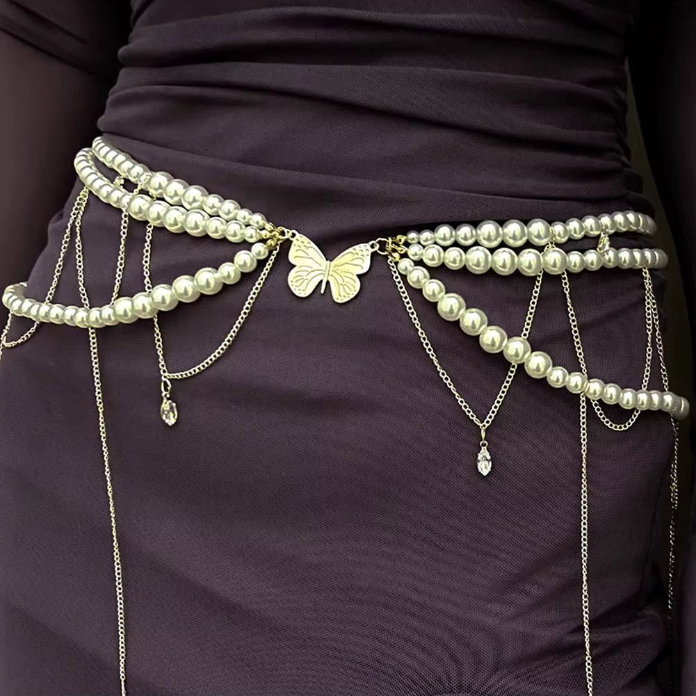 Ceinture En Perles - 110 cm