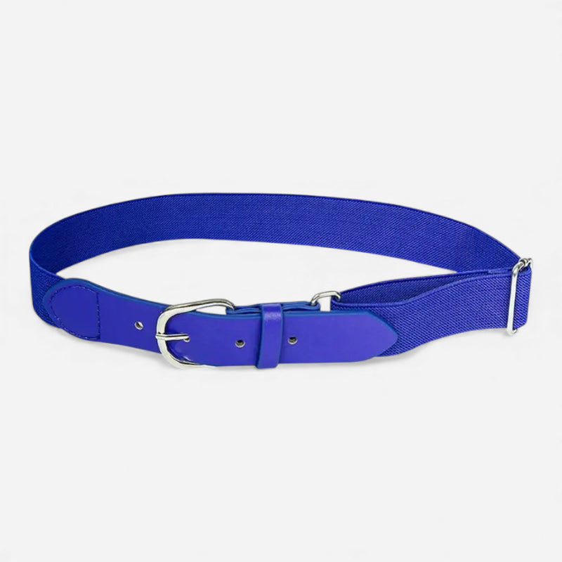 Ceinture Enfant Fille et Garçon Elastique Scratch Boucle Argenté - Ajustable