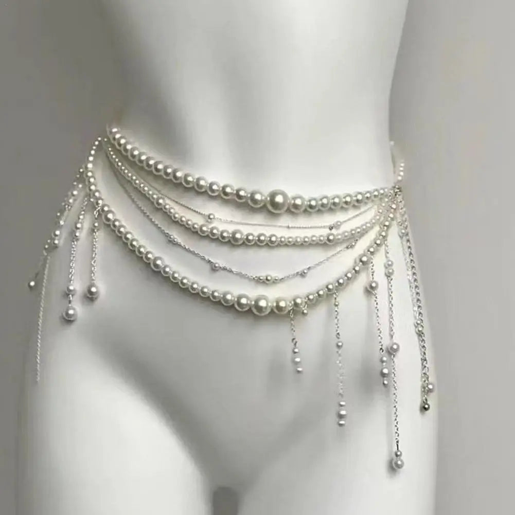 Ceinture Bijoux Argent - 110 cm