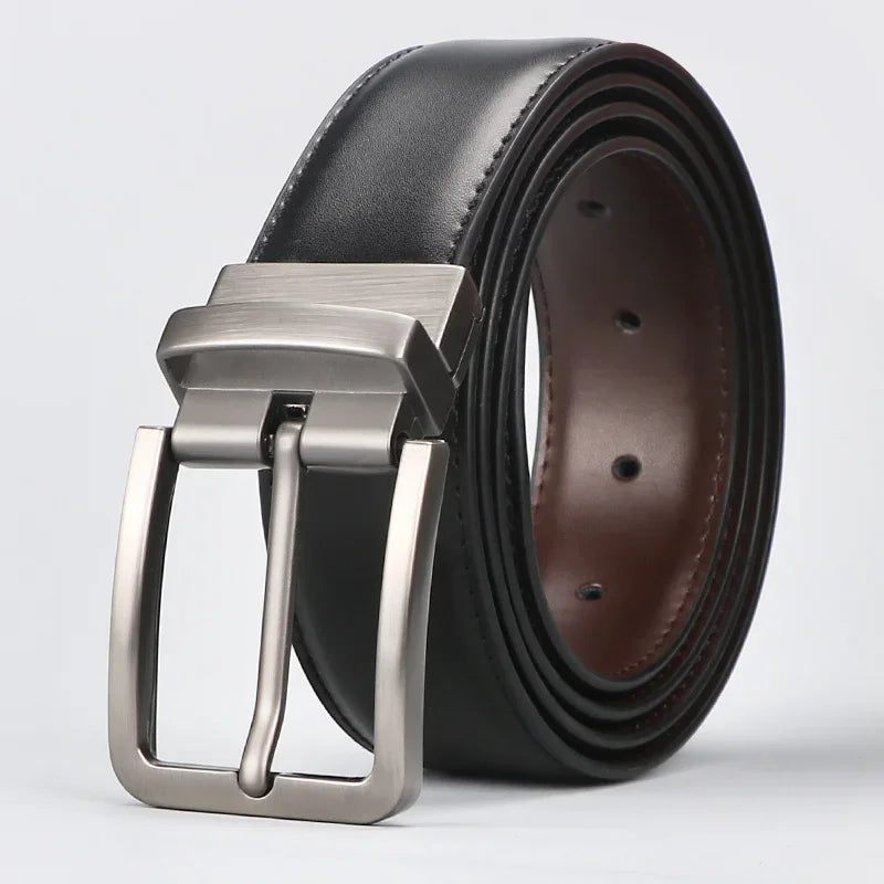 Ceinture Cuir Réversible Homme