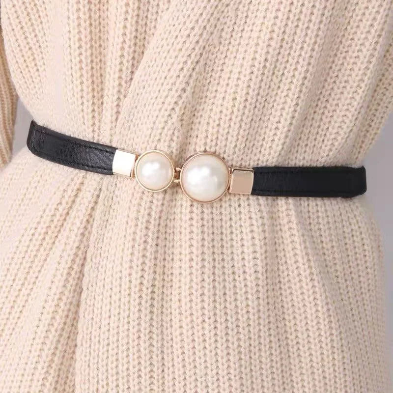 Ceinture Femme Perles - 65 cm