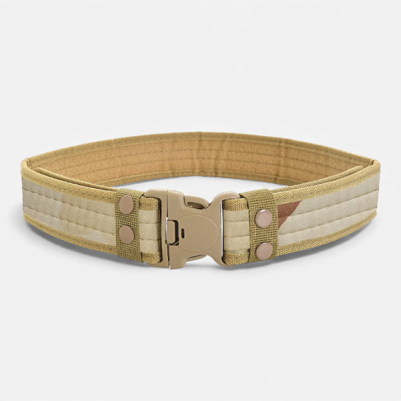 Ceinture Militaire Tactique Tissu Elastique Combat Homme