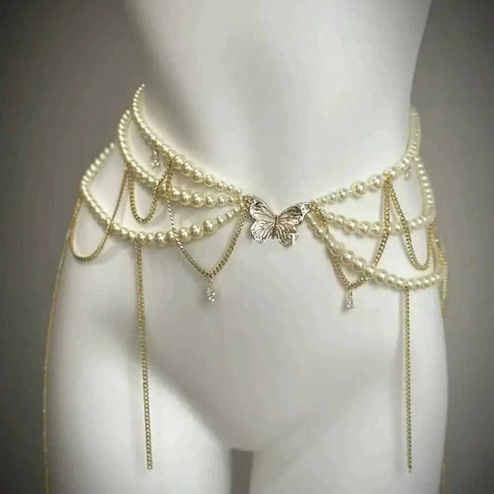 Ceinture En Perles - 110 cm