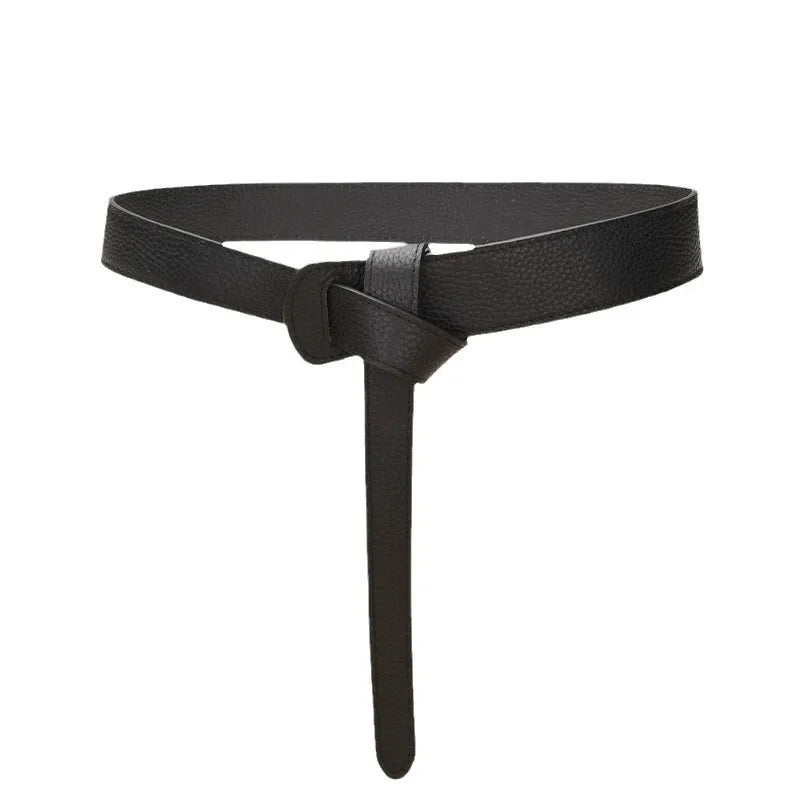 Ceinture Femme À Nouer Rouge