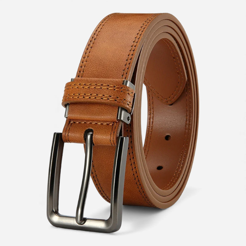 Ceinture Cuir Camel