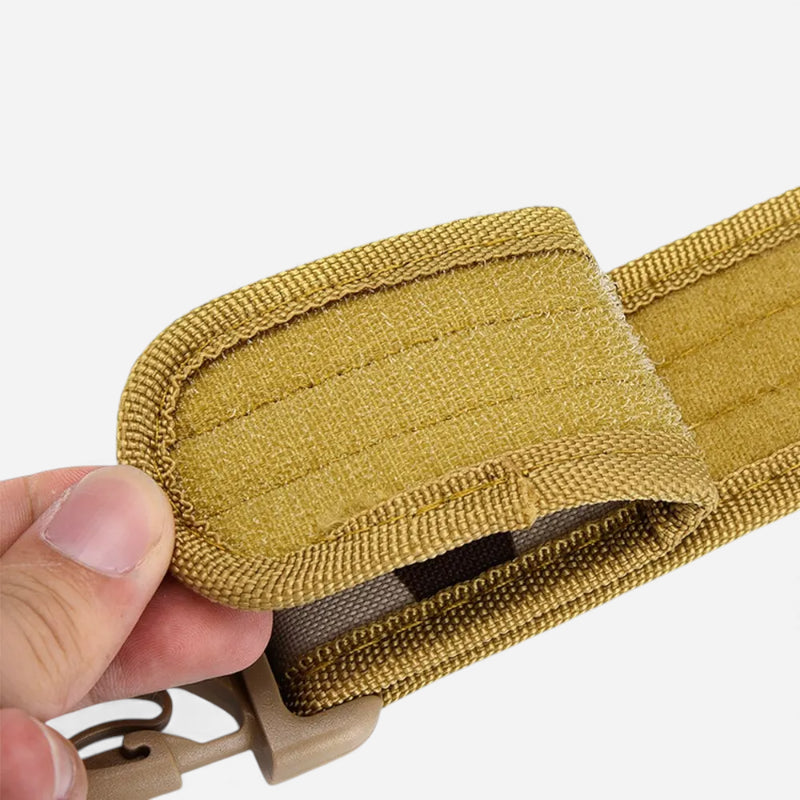 Ceinture Militaire Tactique Tissu Elastique Combat Homme