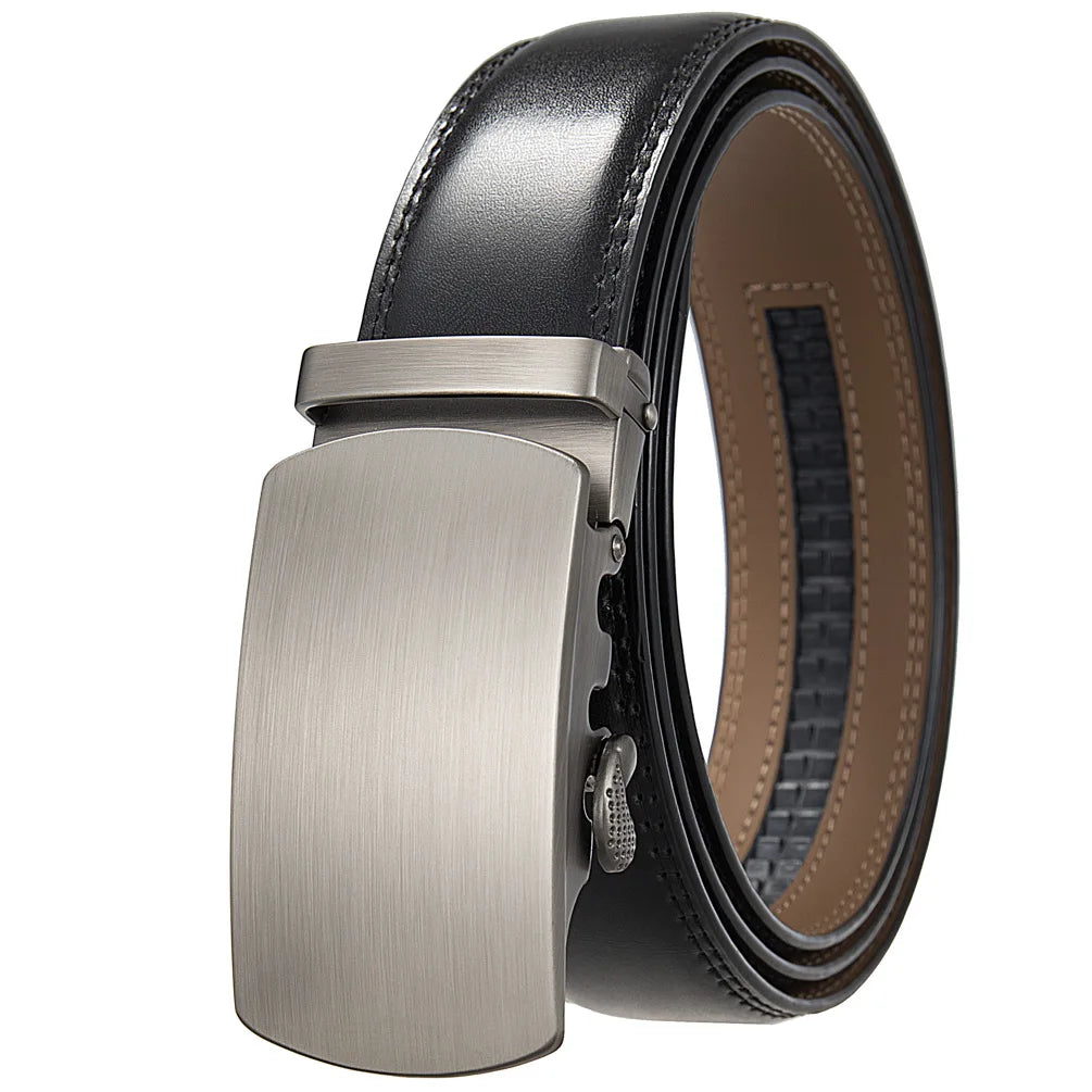 Ceinture Homme Cuir Noir Costume