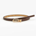 Ceinture Fine Marron