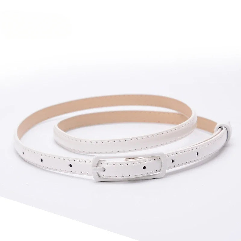 Ceinture Cuir Fille - Ajustable