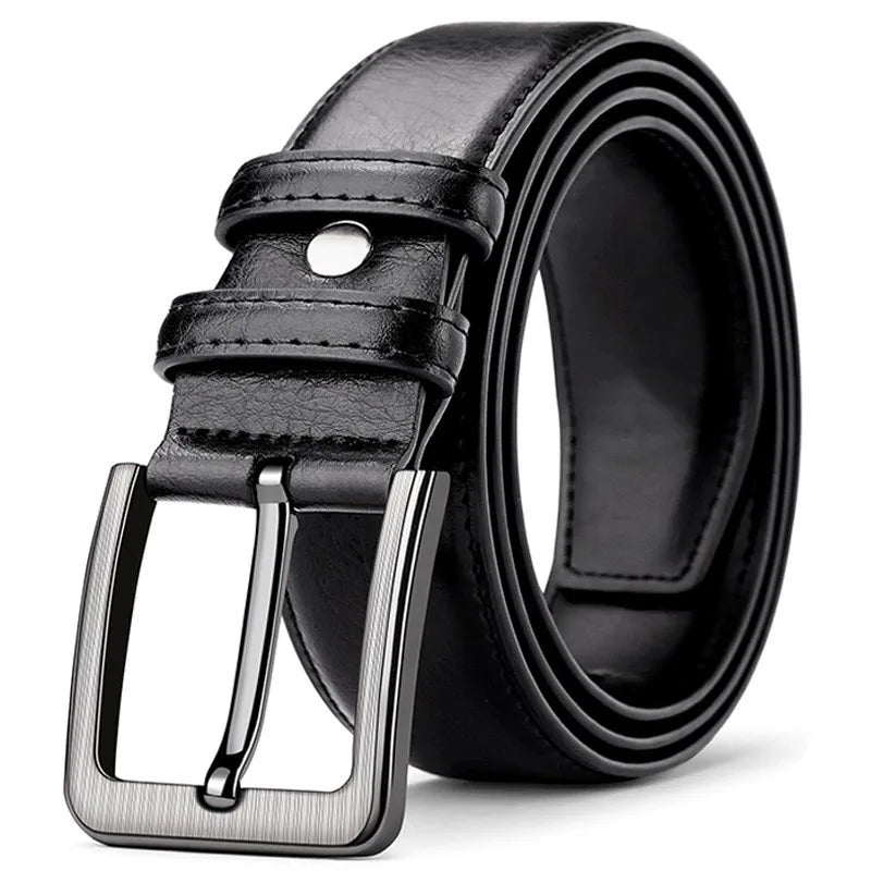 Ceinture Cuir Vernis Marron Homme