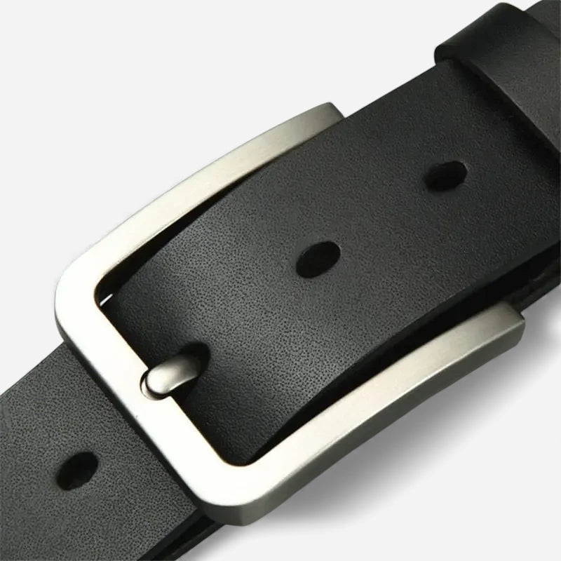 Ceinture En Cuir Noir