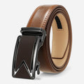 Ceinture Cuir Marron Vintage Homme